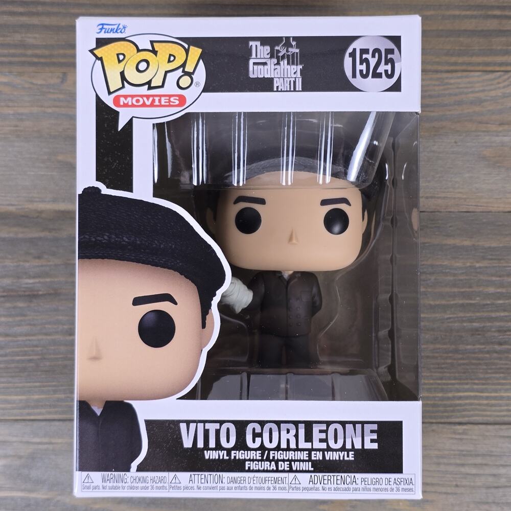 Funko Pop! Movies: Godfather II - Vito Corleone #1525 - Ships In Protector